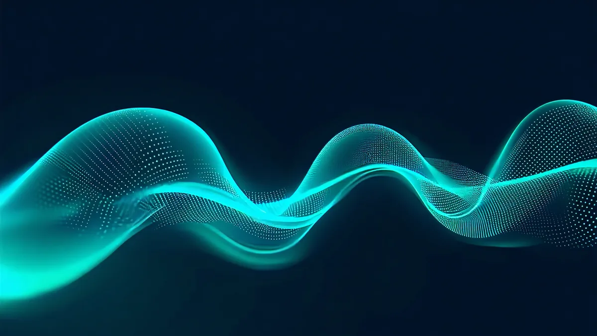 Abstract pipeline concept with flowing connections representing building an investor network from scratch