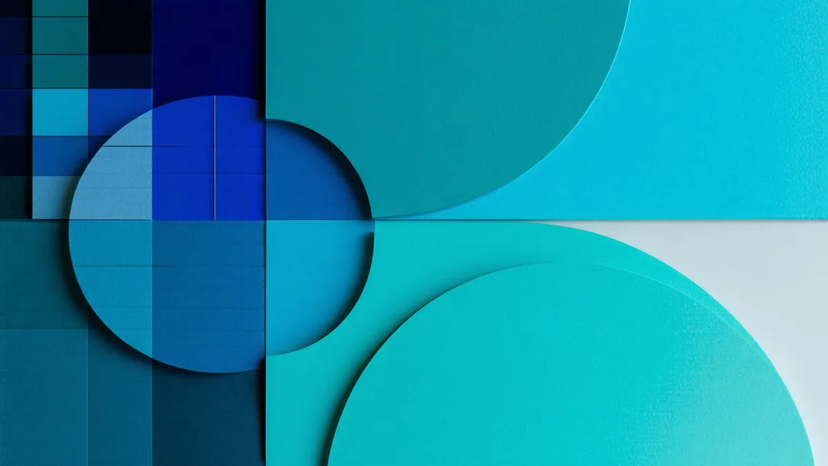 Abstract concept representing cap table complexity and the need for clarity in startup equity